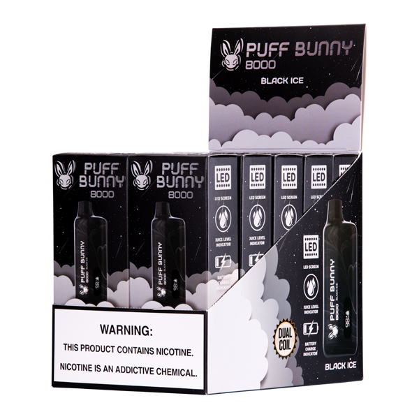 Black Ice Puff Bunny 8000