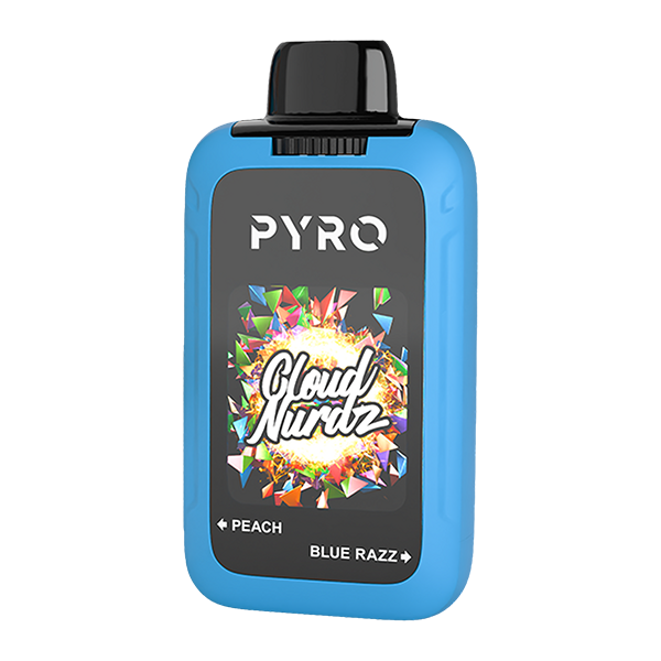 Peach/Blue Razz CLOUD NURDZ X PYRO Duo