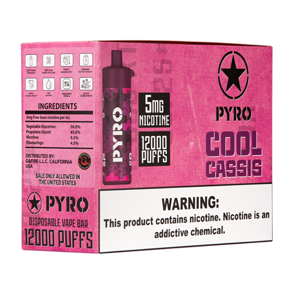 Cool Cassis - PYRO 12000