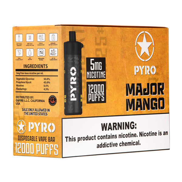 Major Mango - PYRO 12000