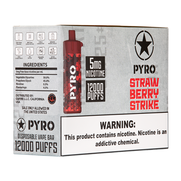 Strawberry Strike - PYRO 12000