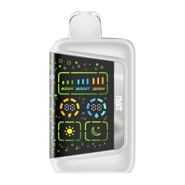 White RAZ RX 50K DEW EDITION Vape