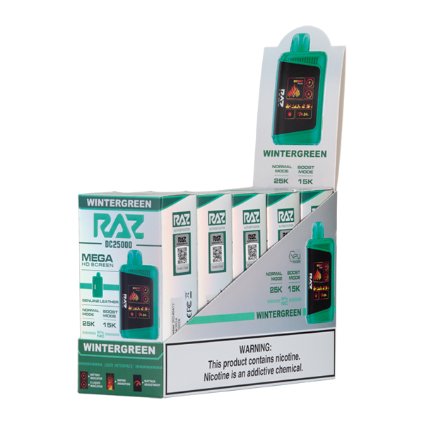 Wintergreen Raz DC25000 5 pack