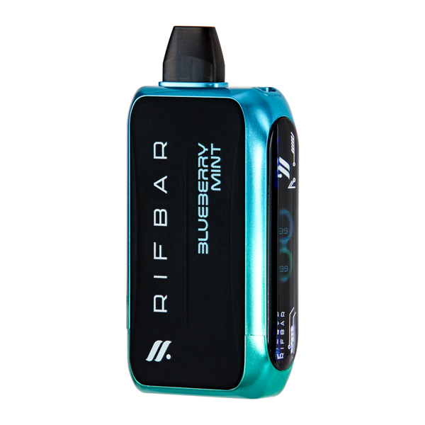 Blueberry Mint Rifbar Turbo-X 25k for Vaping.com