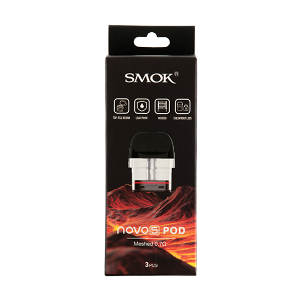 Smok Novo 5 MTL pack of 3 pods