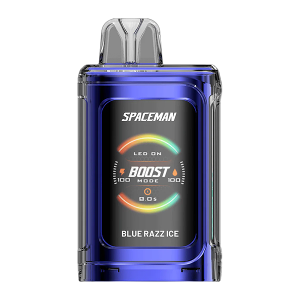 Blue Razz Ice SPACEMAN Prism 20K Vape