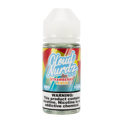 Iced Strawberry Lemon Cloud Nurdz eJuice