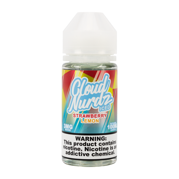 Iced Strawberry Lemon Cloud Nurdz eJuice