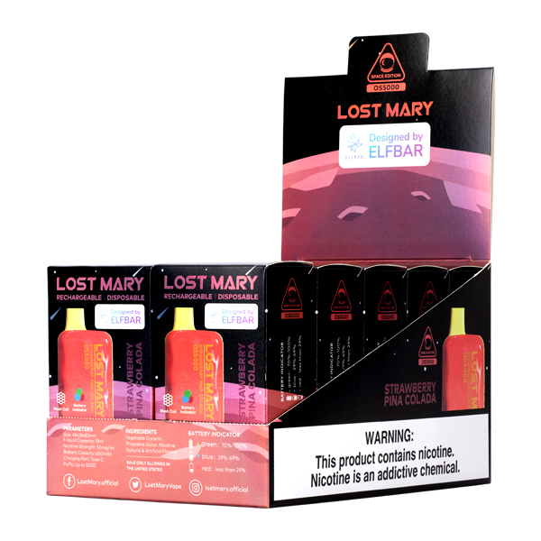 Strawberry Piña Colada Lost Mary OS5000