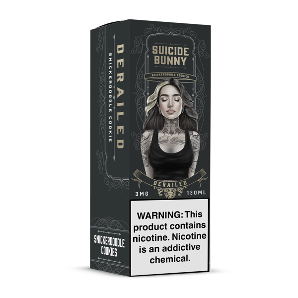 Derailed Suicide Bunny E-Juice Package