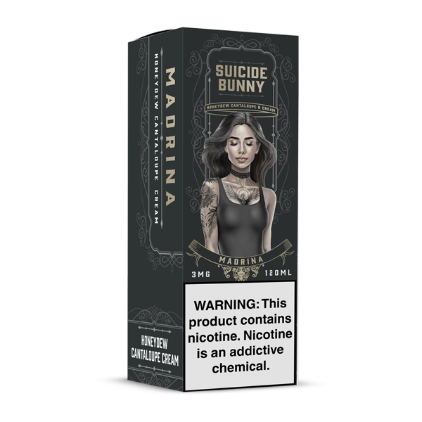 Madrina Suicide Bunny E-Juice Packaging