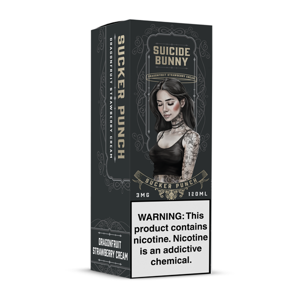 Sucker Punch Suicide Bunny e-Liquid Package