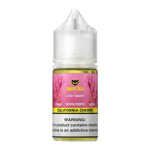 California Cherry LOST MARY X URBAN TALE 30ml- 35mg for Vaping.com