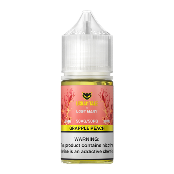 Grapple Peach LOST MARY X URBAN TALE 30ml -50mg for Vaping.com