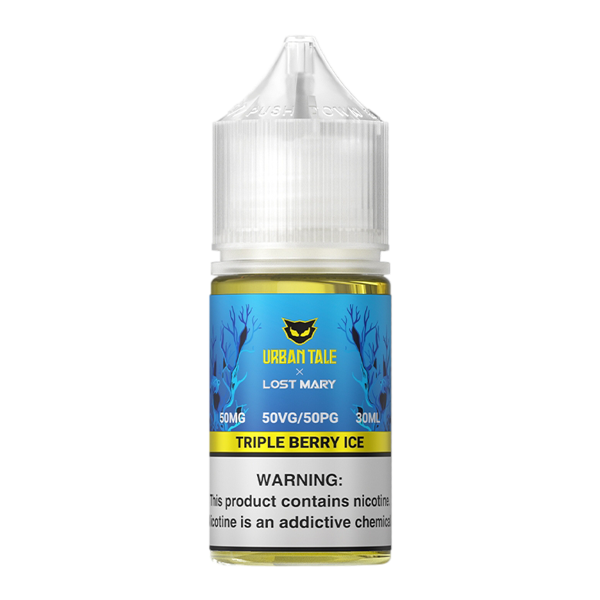 Triple Berry Ice LOST MARY X URBAN TALE 30ml- 50mg for Vaping.com