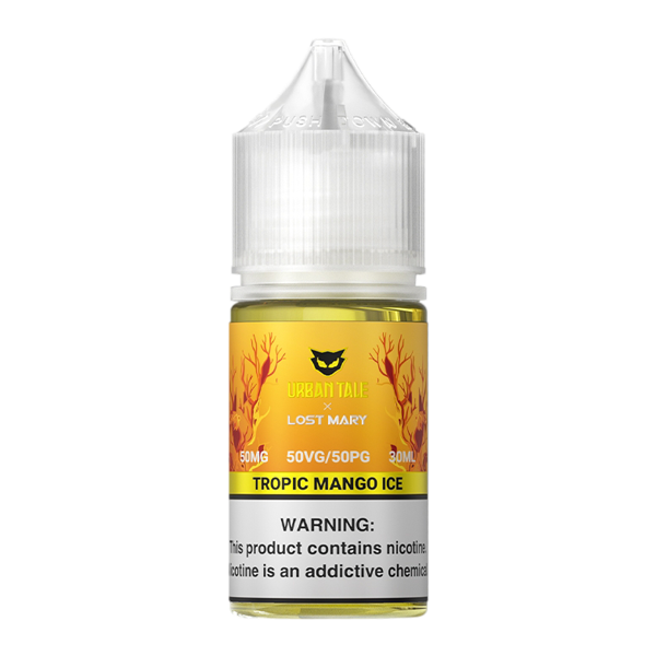 Tropic Mango Ice LOST MARY X URBAN TALE 30ml-50mg for Vaping.com