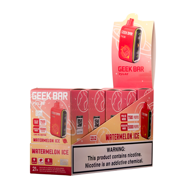 Watermelon Ice Geek Bar Pulse Vapes