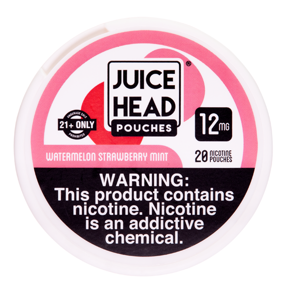 Juice Head Nicotine Pouches Watermelon Strawberry Mint 12mg