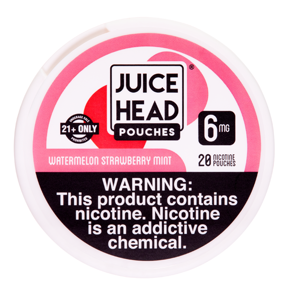 Juice Head Nicotine Pouches Watermelon Strawberry Mint 6mg