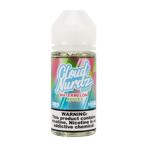 Iced Watermelon Apple Cloud Nurdz eJuice