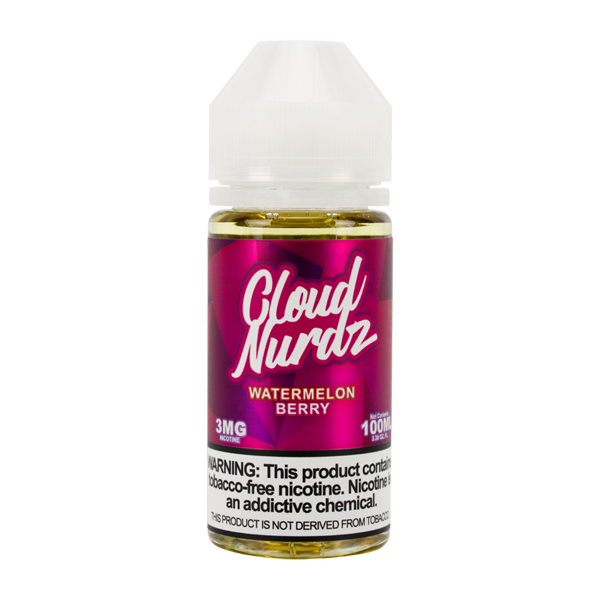 Watermelon Berry Cloud Nurdz eJuice 100ml