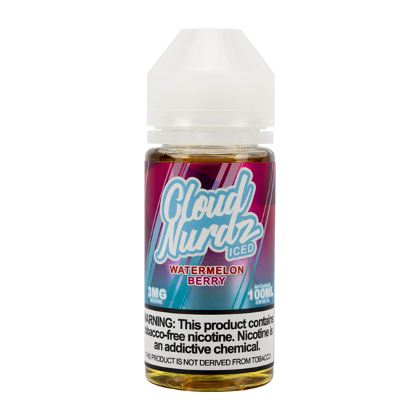 Iced Watermelon Berry Cloud Nurdz eJuice