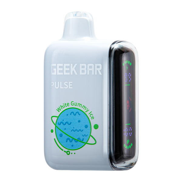 White Gummy Ice Geek Bar Pulse vape flavor