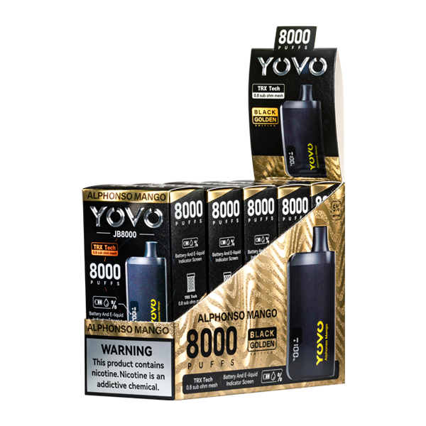 Alphonso Mango - YOVO JB8000 Black Golden Edition