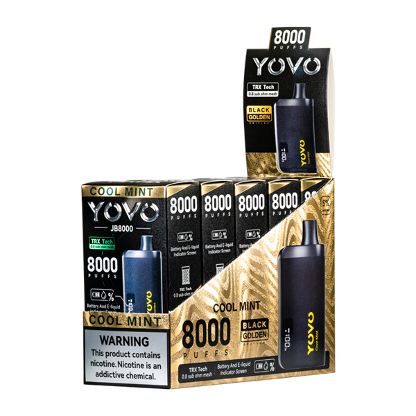 Cool Mint - YOVO JB8000 Black Golden Edition