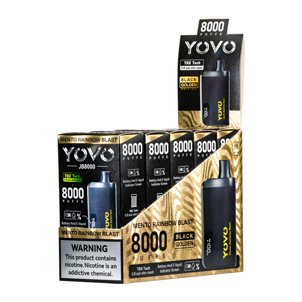 Rainbow Mento Blast - YOVO JB8000 Black Golden Edition