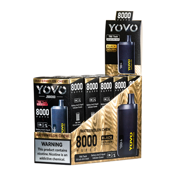 Watermelon Chew - YOVO JB8000 Black Golden Edition