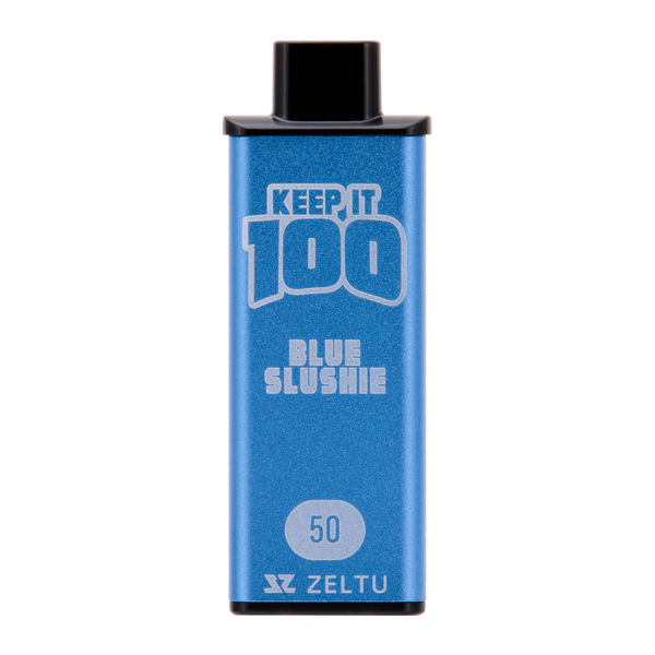 Blue Slushie Keep It 100 Zeltu X3 Pods 50mg for Vaping.com