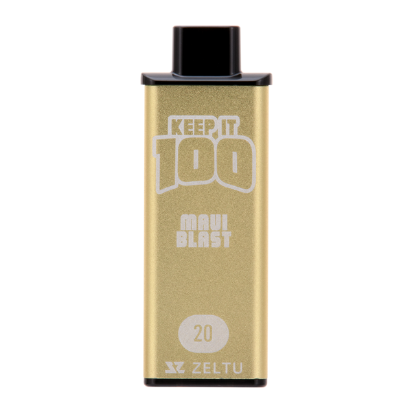 Maui Blast Keep It 100 Zeltu X3 Pods 20mg for Vaping.com