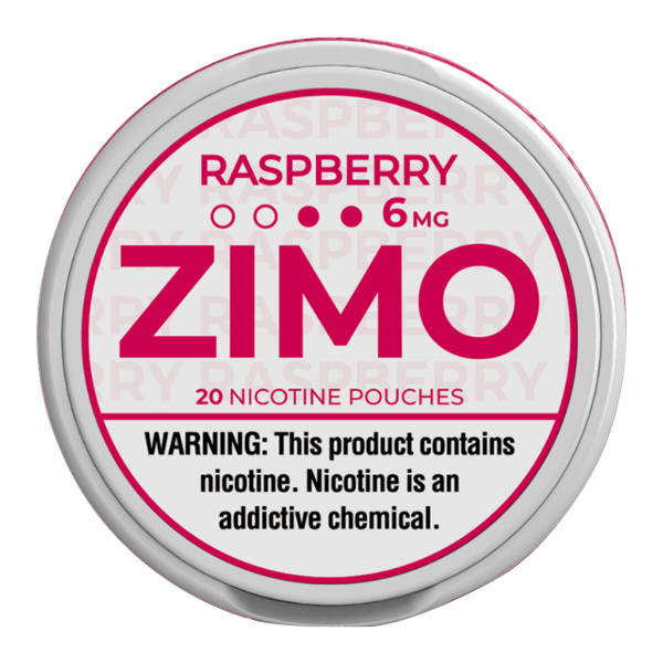 Raspberry ZIMO Pouches 6mg