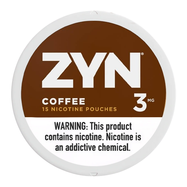 3
mg Coffee ZYN Pouches