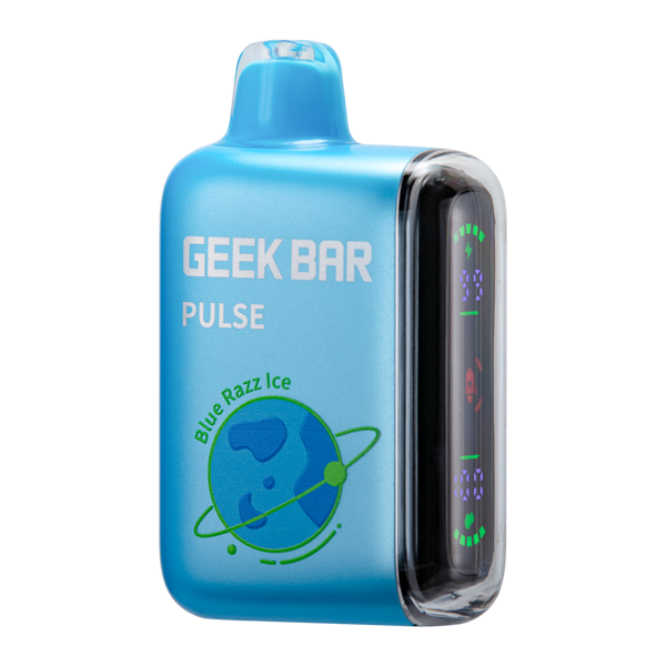 Blue Razz Ice Geek Bar Pulse Zero Nicotine Vape