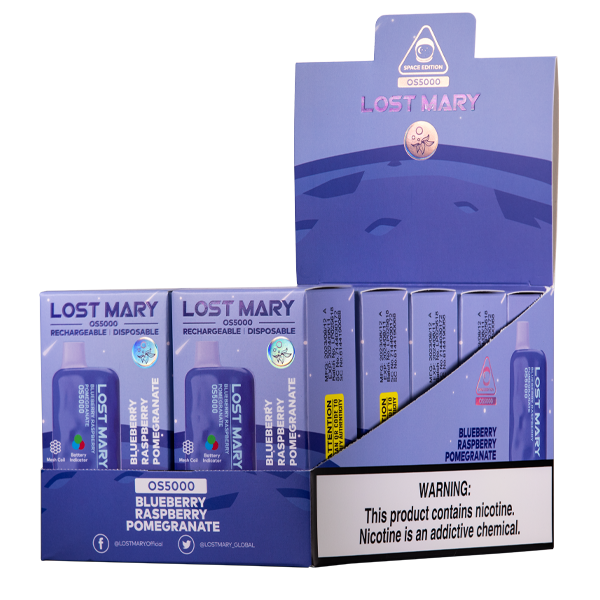 Blueberry Raspberry Pomegranate LOST MARY OS5000