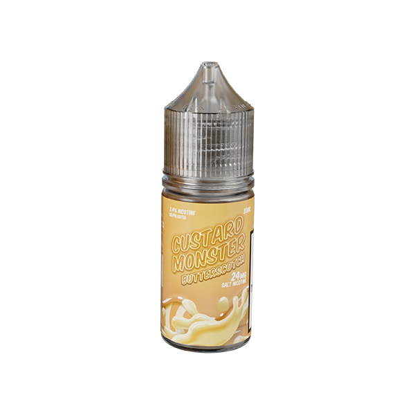 Butterscotch Custard Monster Salt Vape Juice Butterscotch Custard Monster Salt Vape Juice