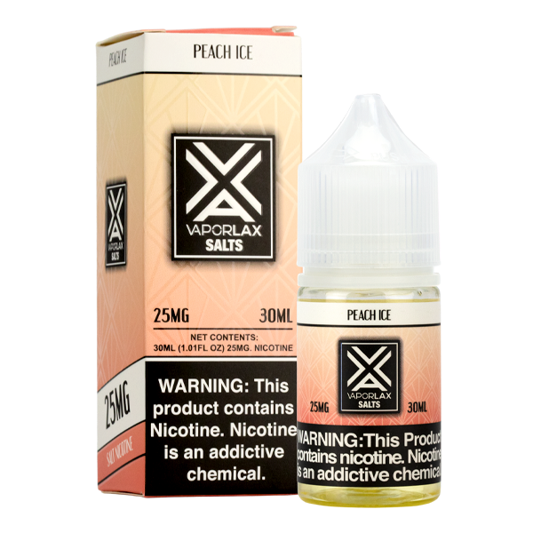 Peach Ice Vaporlax Salt