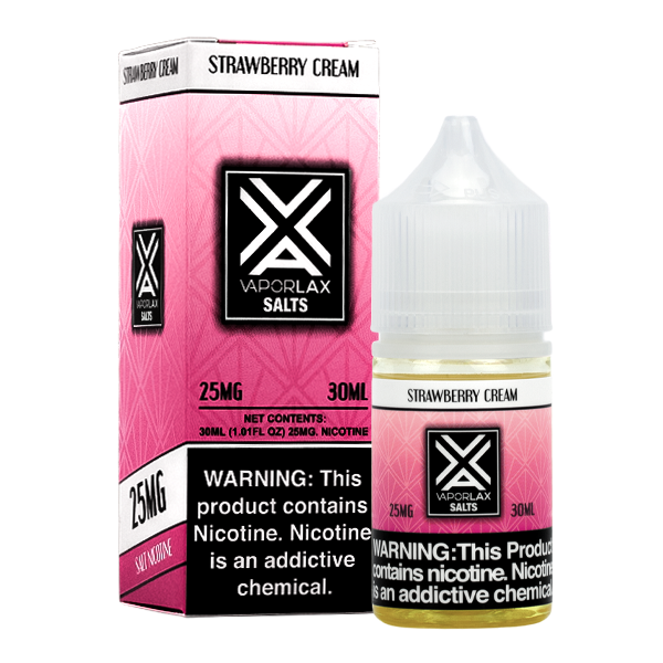 Strawberry Cream VaporLax Nic Salt