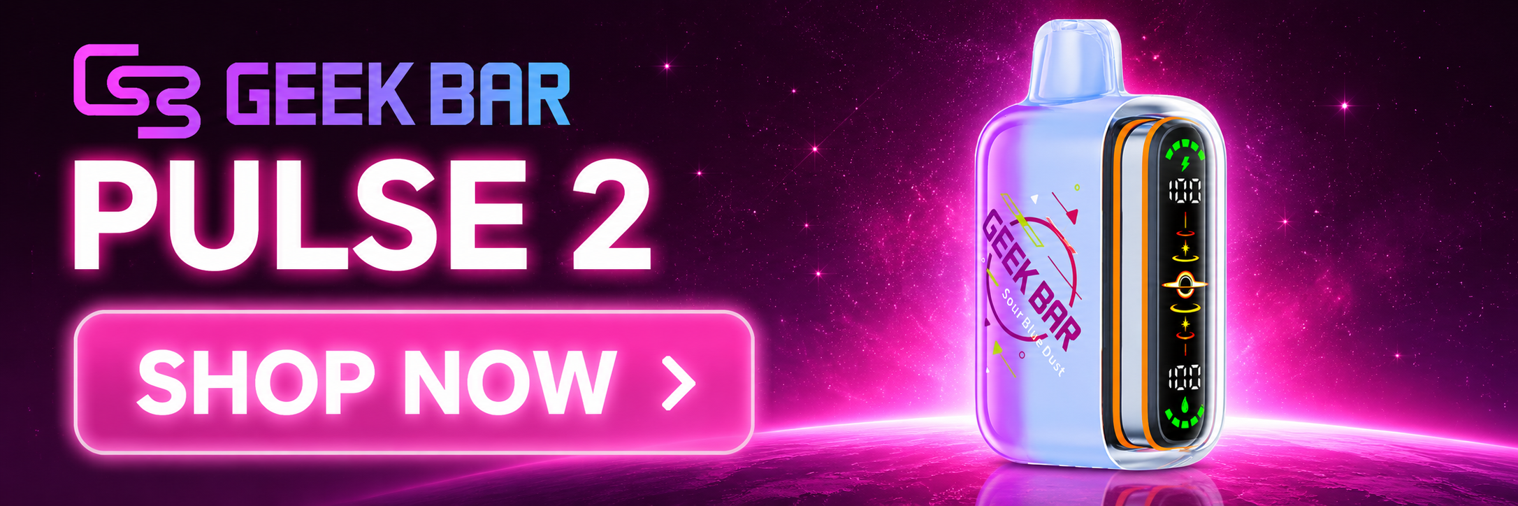 Geek Bar Pulse 2 shop now Geek Bar Pulse 2 shop now